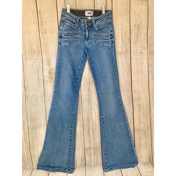PAIGE Jeans Paige Flare Jeans Retro Size 24 Boho Chic Poshmark